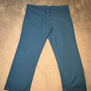 NEW Scrub Zone Caribbean Unisex Uniform Scrubs Pants
